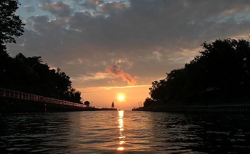 Sunset kayak-2